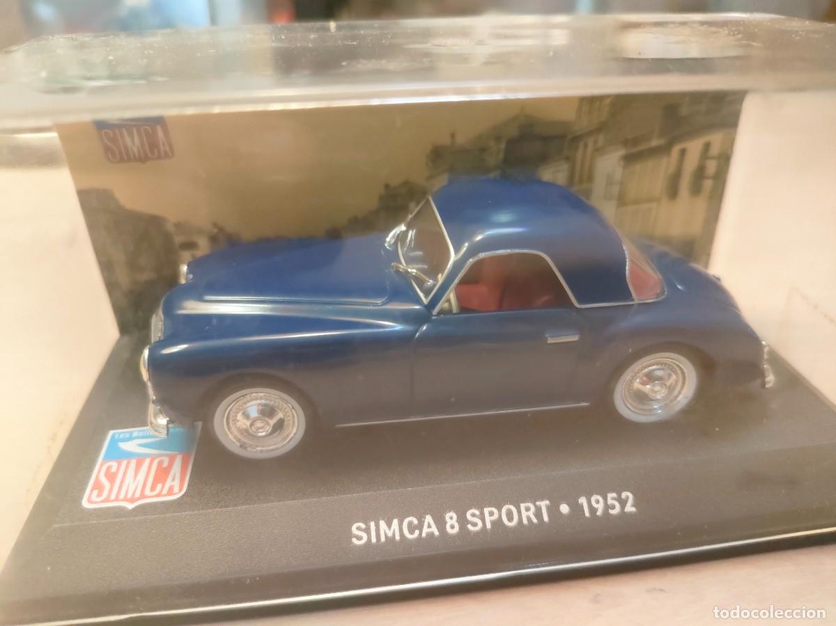 Carros em escala: Simca 8 sport 1952. Altaya