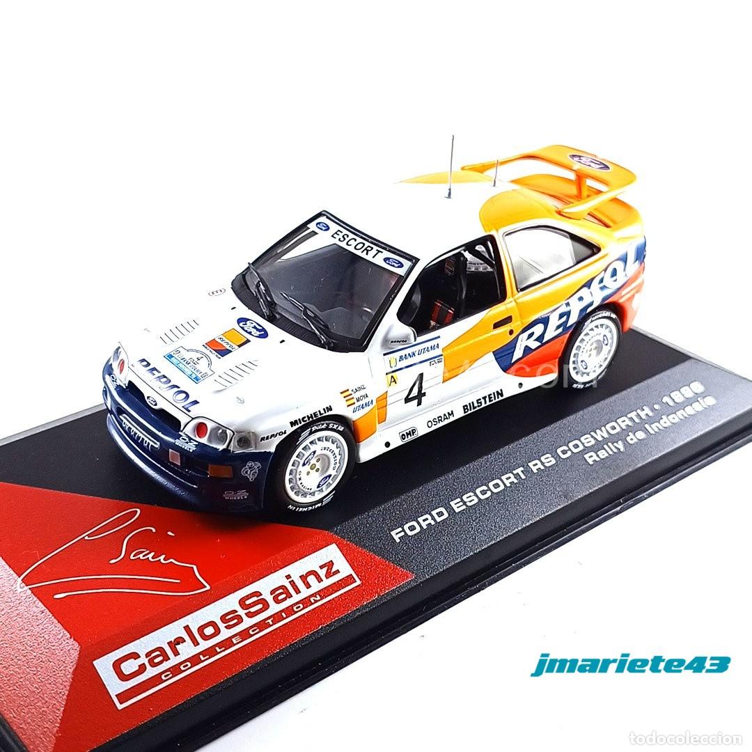Model Cars: Ford Escort RS Cosworth #4 C. Sainz - L. Moya Rally Indonesia 1996