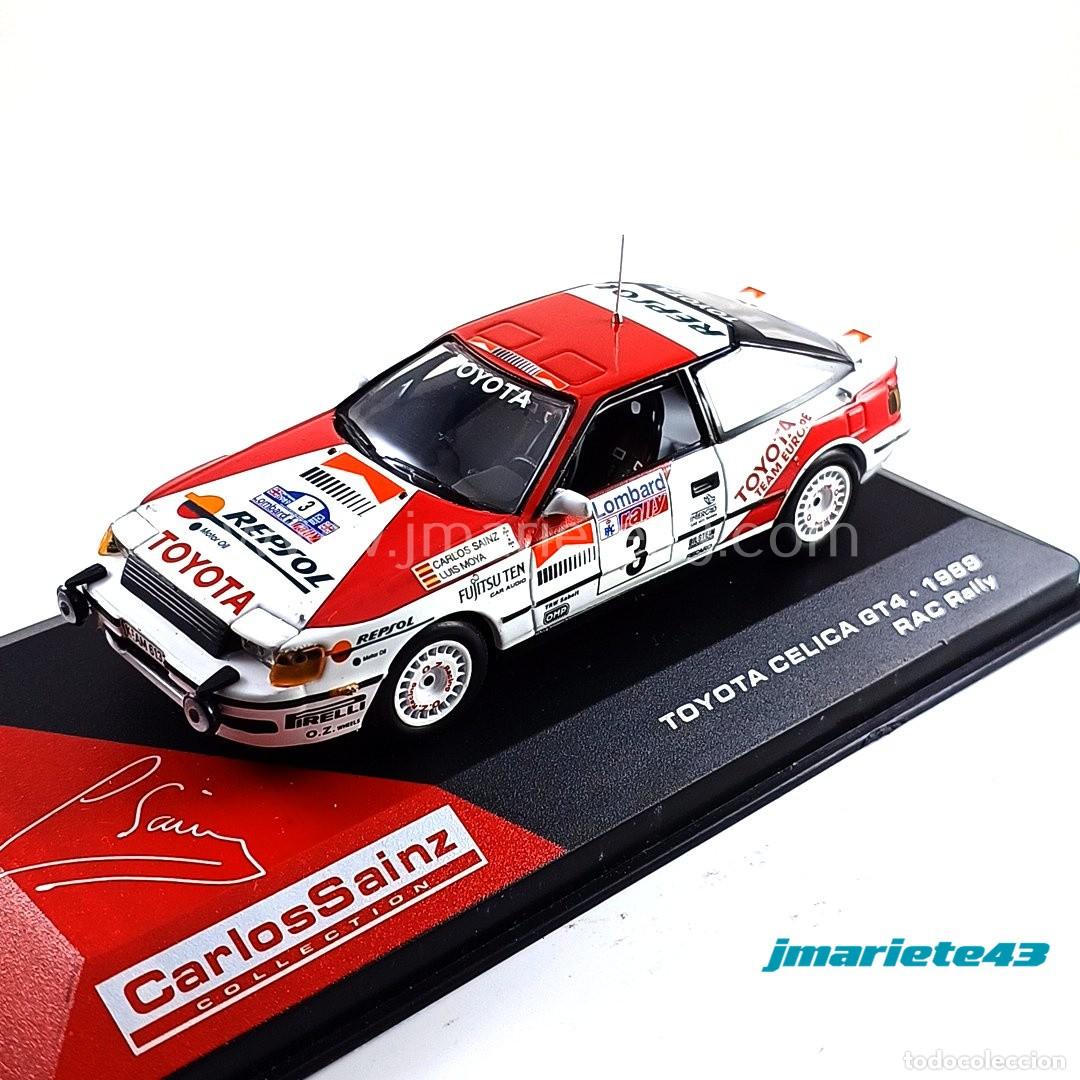 Model Cars: Toyota Celica GT4 #3 C. Sainz - L. Moya RAC Rally 1989