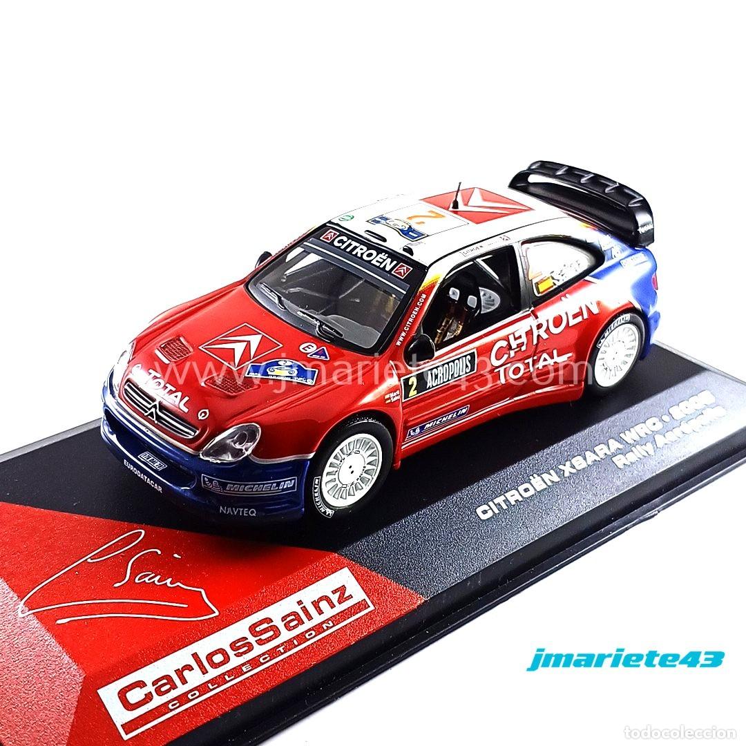 Coches a escala: Citro&euml;n Xsara WRC #2 C. Sainz - M. Mart&iacute; Rally Acr&oacute;polis 2005 1:43