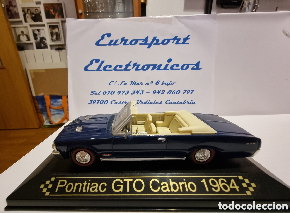 Model Cars: Pontiac GTO Cabrio escala 1/43