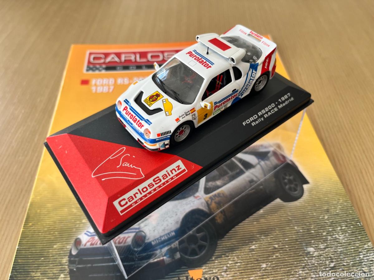 Carros em escala: FORD RS200 RALLY RACE MADRID 1987 1:43 CARLOS SAINZ-LUIS MOYA + FASCICULO Cristinomodels