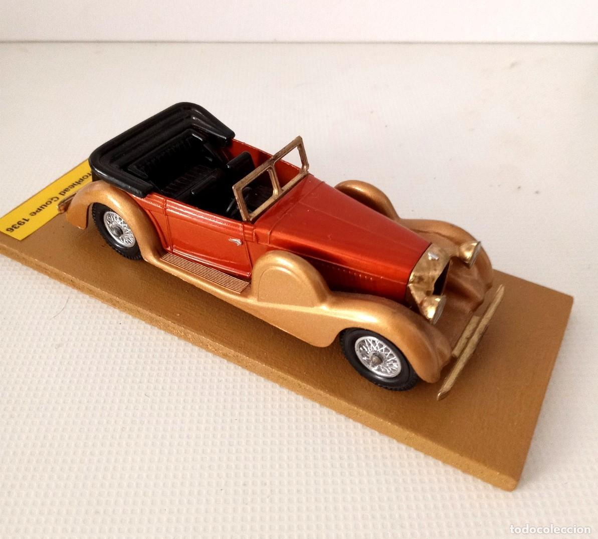 Model Cars: COCHE . LAGONDA DROPHEAD COUPE 1936 . ESCALA 1 /43 . EN CAJA METRAQUILATO