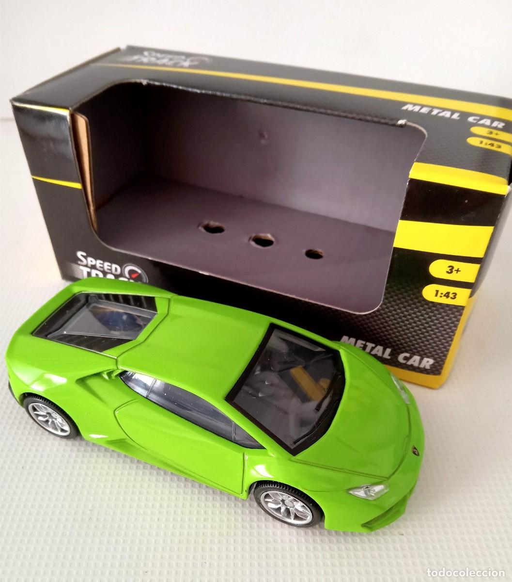 Model Cars: COCHE . LAMBORGHINI HURACAN . ESCALA 1/43 . METAL CARD