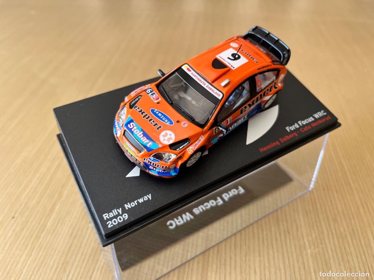 Model Cars: FORD FOCUS WRC RALLY NORWAY 2009 HENNING SOLBERG-CATO MENKERUD 1:43 ALTAYA Cristinomodels
