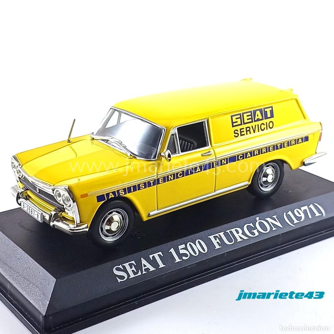 Voitures &agrave; l'&eacute;chelle: Seat 1500 familiar Servicio SEAT 1:43