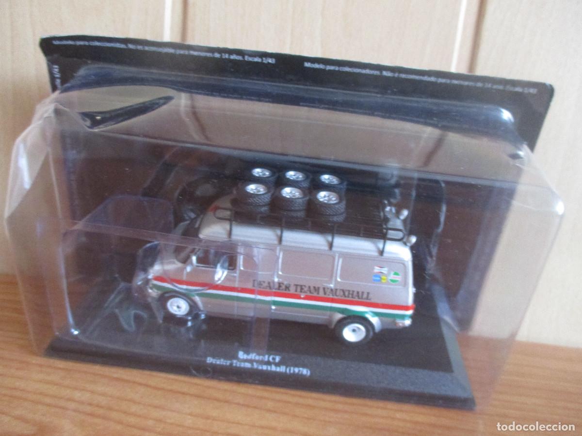 Coches a escala: PLANETA AGOSTINI: FURGONETA BEDFORD CF , DEALER TEAM VAUXHALL ( 1978 ), ESCALA 1/43