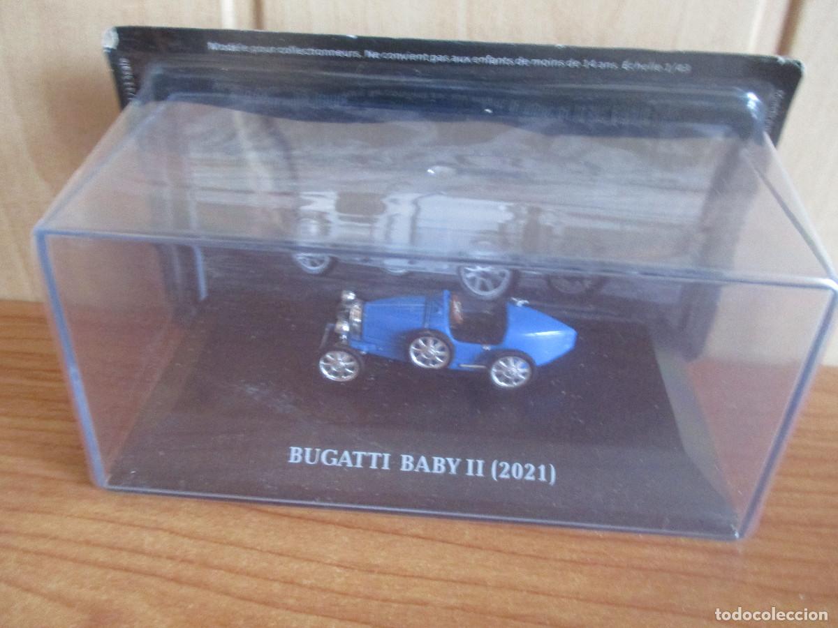 Model Cars: COCHE BUGATTI BABY II ( 2021 ), ESCALA 1/43