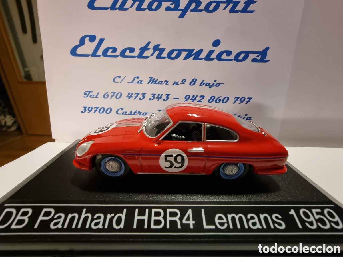 Carros em escala: DB Panhard HBR4 Lemans 1959