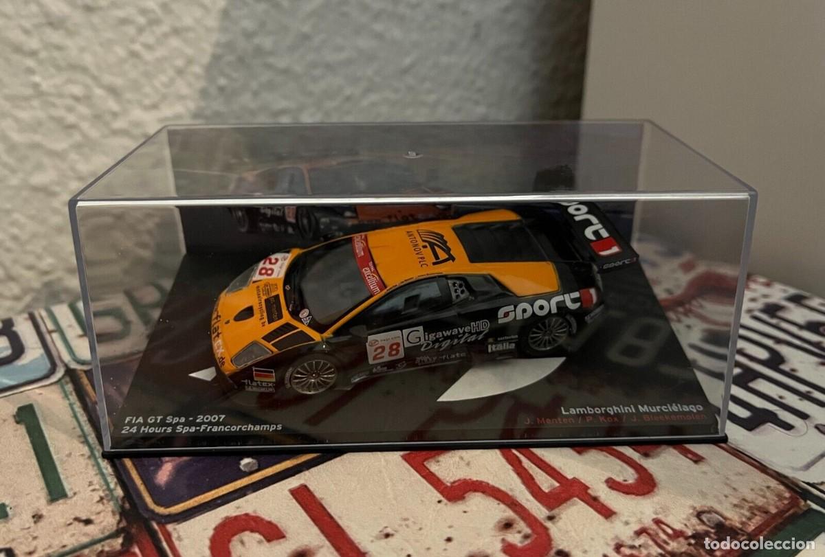 Voitures &agrave; l'&eacute;chelle: Lamborghini Murcielago - 24 Heures Du Spa - Francorchamps - 2007 - 1:43