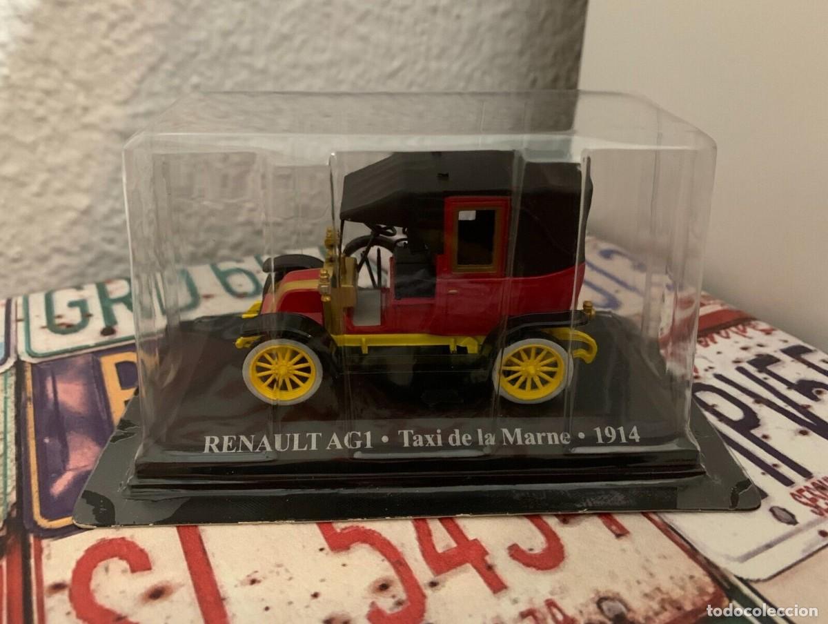 Voitures &agrave; l'&eacute;chelle: Renault AG1 - Taxi de la Marne - 1914 - Altaya 1:43