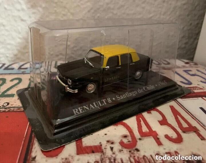 Model Cars: Renault 8 - Taxi Santiago de Chile - 1965 - Altaya 1:43