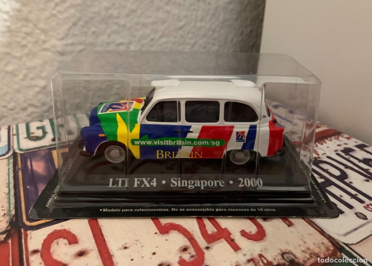 Model Cars: LTI FX4 - Taxi Singapore - 2000 - Altaya 1:43