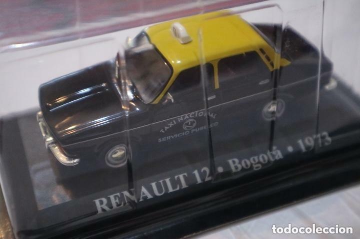 Model Cars: Renault 12 Taxi Bogota 1973 Altaya-Ixo 1:43