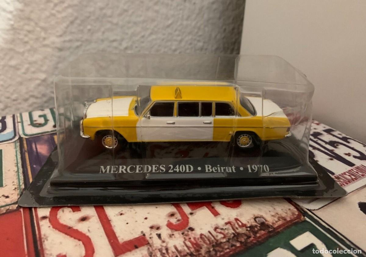 Auto in scala: Mercedes 240D - Taxi Beirut - 1970 - Altaya 1:43
