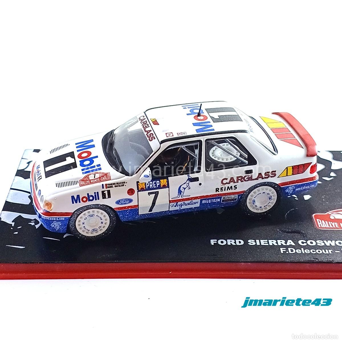 Coches a escala: Ford Sierra RS Cosworth 4x4 #7 F. Delecour - D. Grataloup Monte-Carlo 1992 1:43