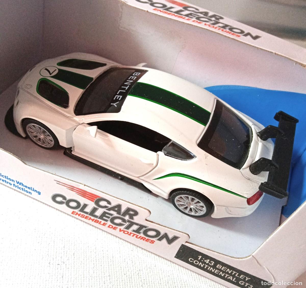 Model Cars: COCHE . BENTLEY CONTINENTAL GT3 . ESCALA 1/43 . CAR COLLECTION