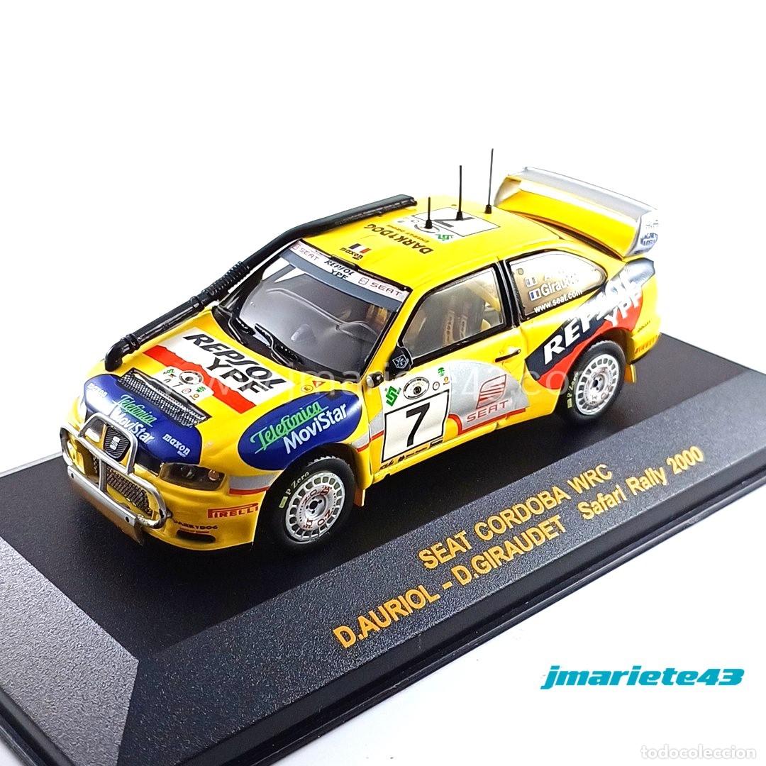 Auto in scala: Seat C&oacute;rdoba WRC #7 Auriol - Giraudel Safari 2000 1:43