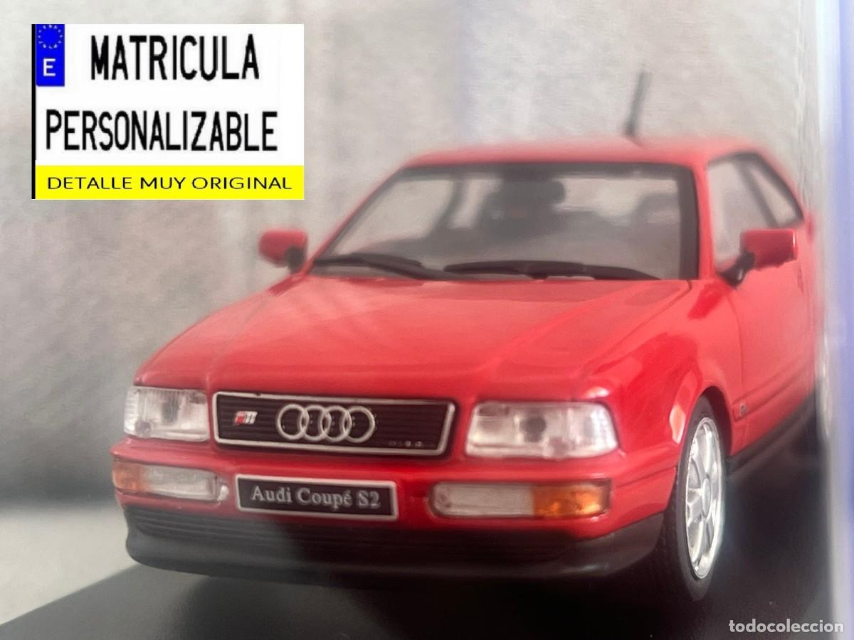 Model Cars: 1/43 Audi Coupe S2 Rojo
