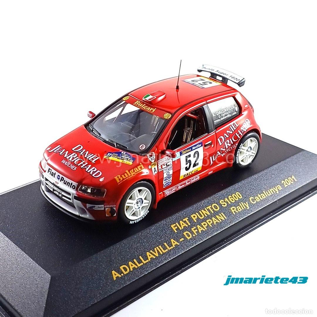Auto in scala: Fiat Punto Super 1600 #52 Dallavilla - Fappani Catalunya 2001 1:43
