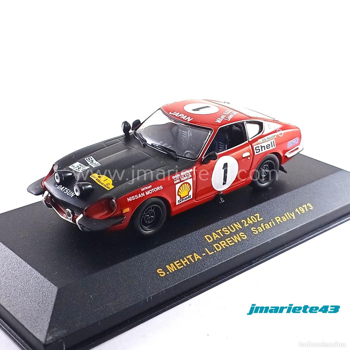Auto in scala: Datsun 240Z #1 S. Mehta - L. Drews Safari Rally 1973 1:43
