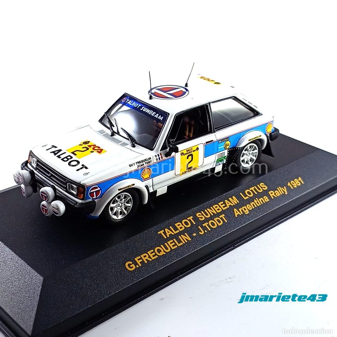 Auto in scala: Talbot Sunbeam Lotus #2 Frequel&iacute;n - Todt Argentina 1981 1:43