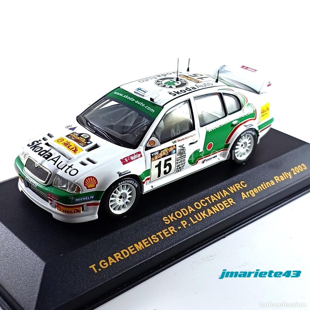 Auto in scala: Skoda Octavia WRC #15 Gardemeister - Lukander Argentina 2003 1:43