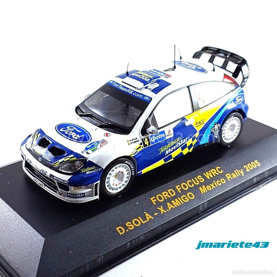 Voitures &agrave; l'&eacute;chelle: Ford Focus WRC #4 Sol&aacute; - Amigo Mejico 2005 1:43