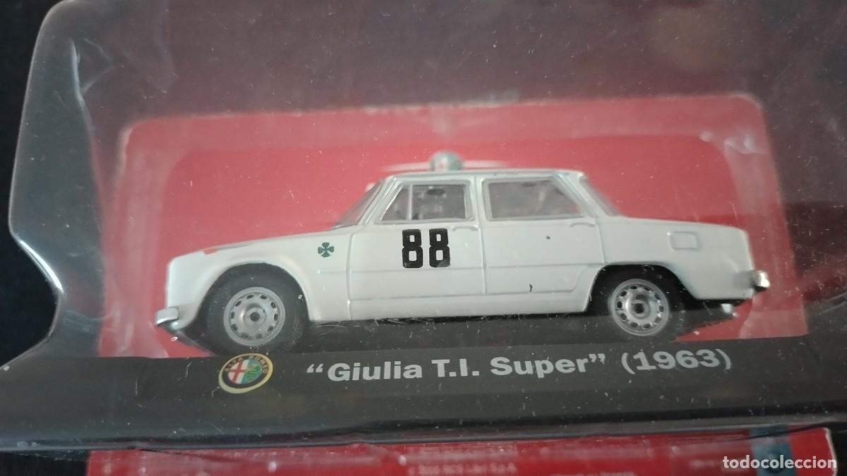Model Cars: Alfa Romeo Giulia T.I. Super 1963 die cast 1:43 coleccionable