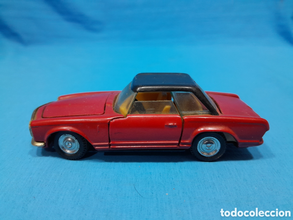 Voitures &agrave; l'&eacute;chelle: TURISMO ROJO Y NEGRO, MERCEDES BENZ 230 SL - MINIATURAS JOAL - ESCALA 1:43