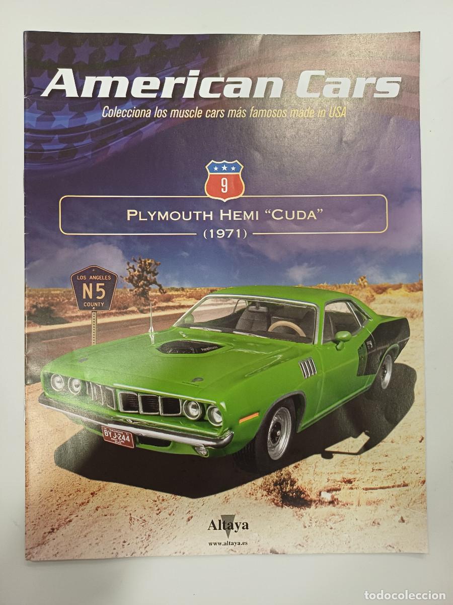 Auto in scala: PLYMOUTH HEMI CUDA (1971)/AMERICAN CARS ALTAYA FASCICULO N&ordm;9.
