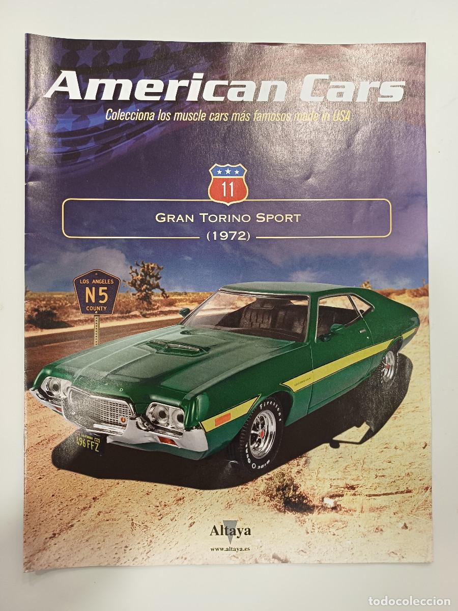 Auto in scala: GRAN TORINO SPORT C3 (1972)/AMERICAN CARS ALTAYA FASCICULO N&ordm;11.