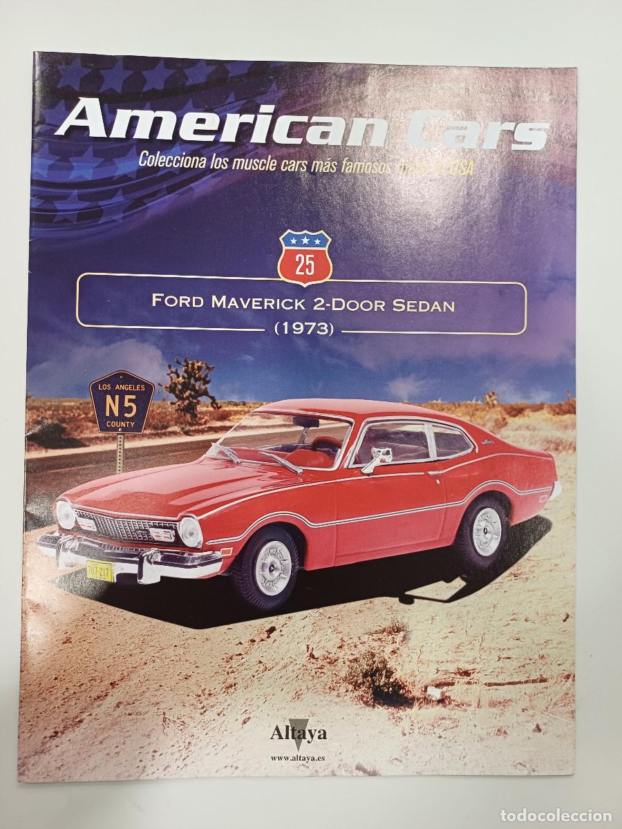Auto in scala: FORD MAVERICK 2-DOOR SEDAN(1973)/AMERICAN CARS ALTAYA FASCICULO N&ordm;25.