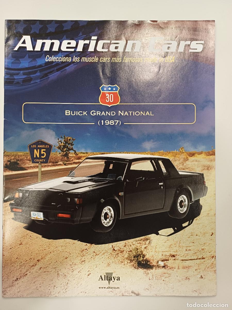 Auto in scala: BUICK GRAND NATIONAL(1987)/AMERICAN CARS ALTAYA FASCICULO N&ordm;30.