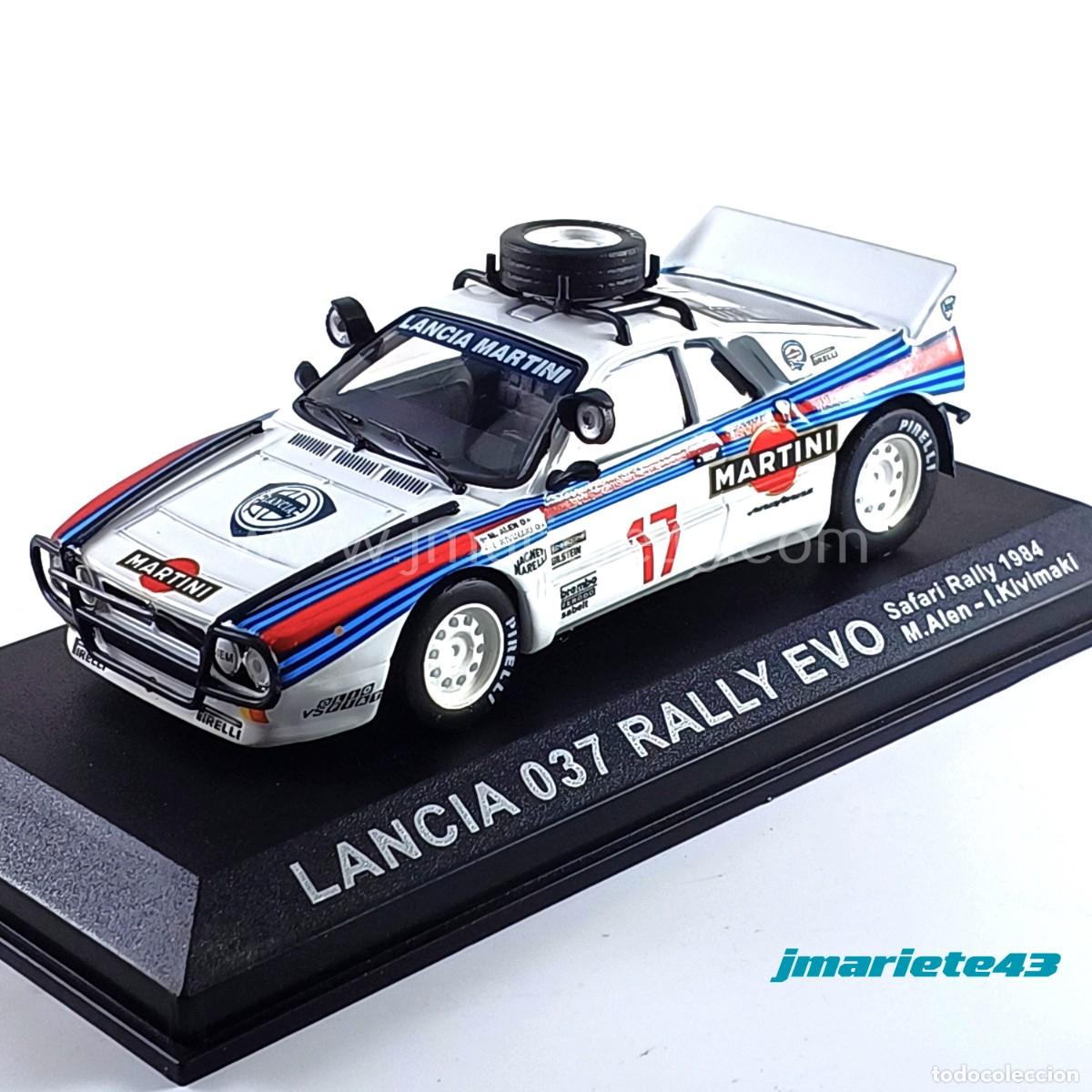 Model Cars: Lancia 037 Rally #17 M. Alen - I. Kivimaki Rally Safari 1984 1:43