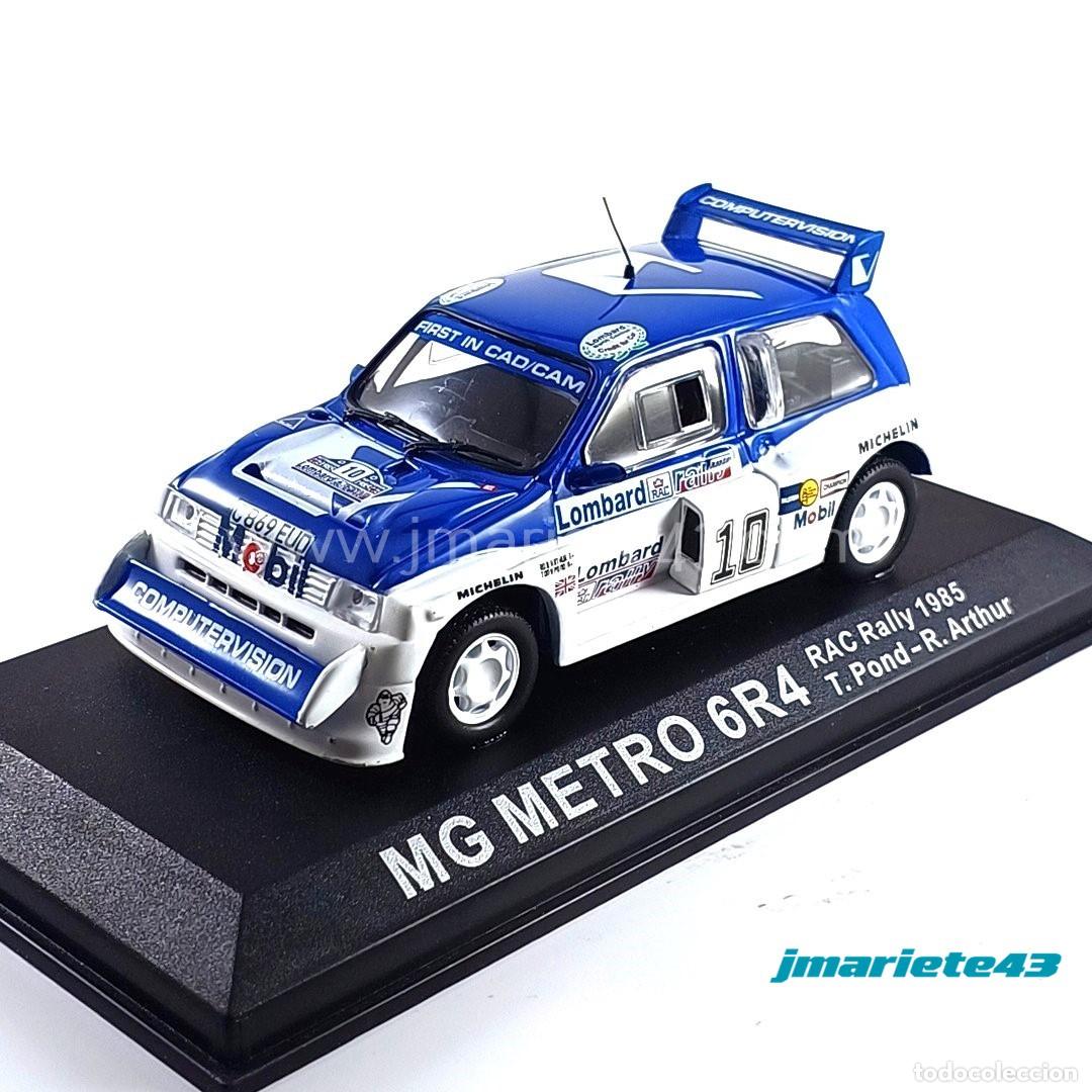 Coches a escala: MG Metro 6R4 #10 T. Pond - R. Arthur RAC 1985 1:43