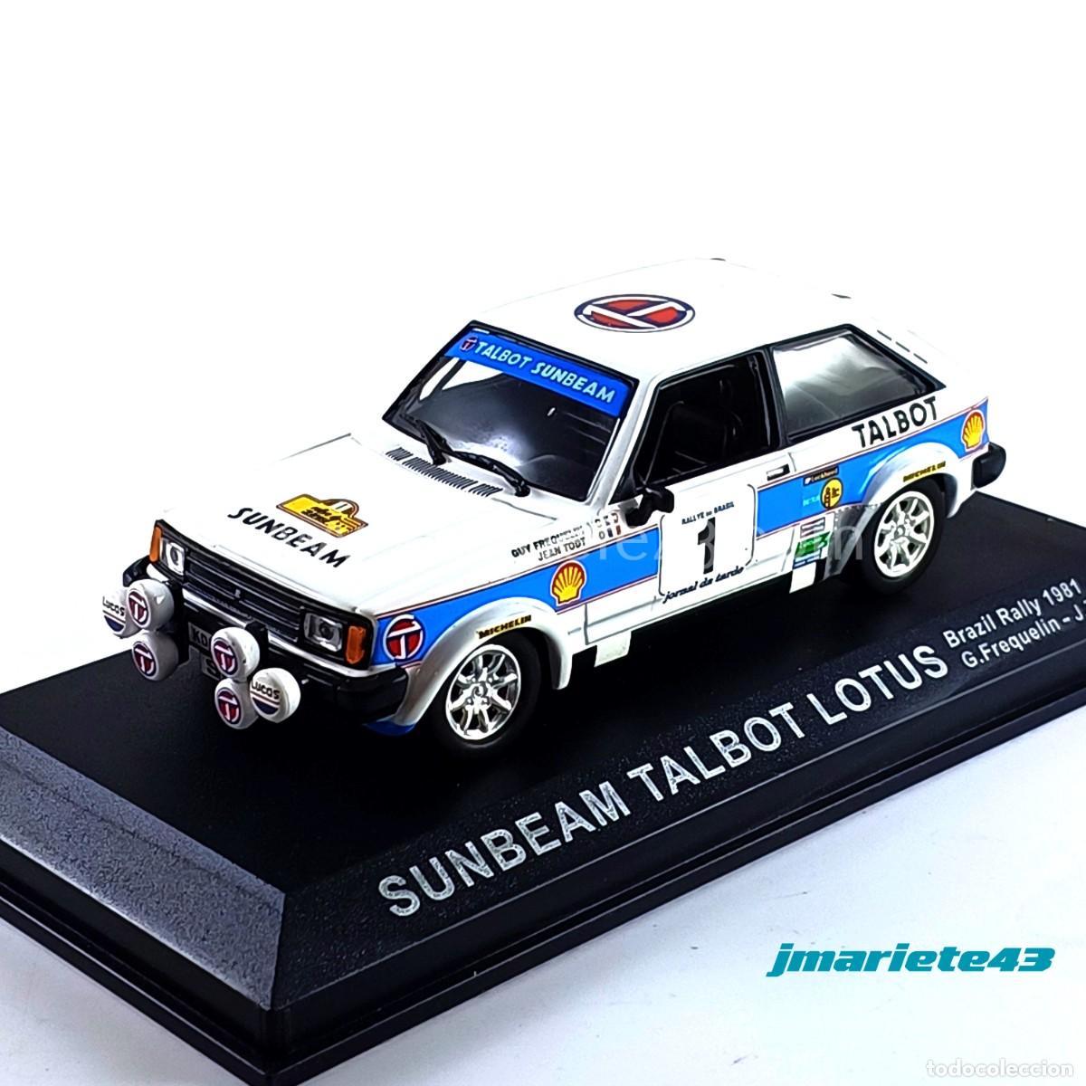 Auto in scala: Talbot Sunbeam Lotus #1 G. Frequelin - J. Todt Brasil 1981 1:43