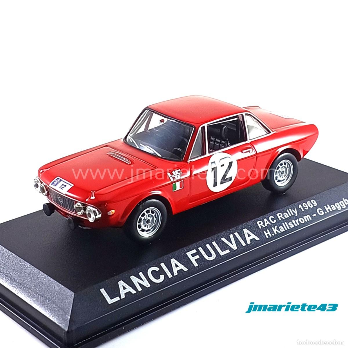 Model Cars: Lancia Fulvia HF #12 H. Kallstrom - G. Haggbom RAC 1969 1:43