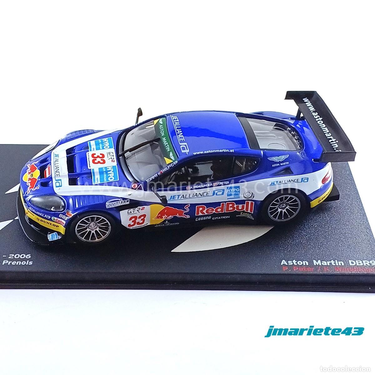 Voitures &agrave; l'&eacute;chelle: Aston Martin DB9 #33 P. Peter - K. Wendlinger 500Km Dijon 2006 1:43