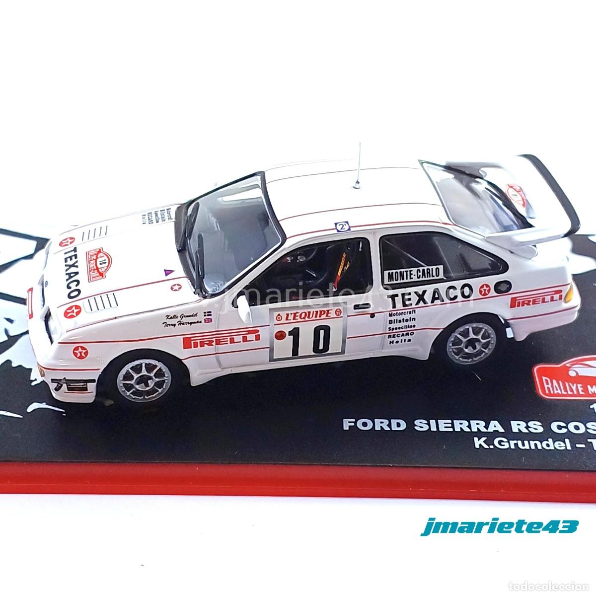 Voitures &agrave; l'&eacute;chelle: Ford Sierra RS Cosworth #10 K. Grundel - T. Harrymand - 1987 1:43