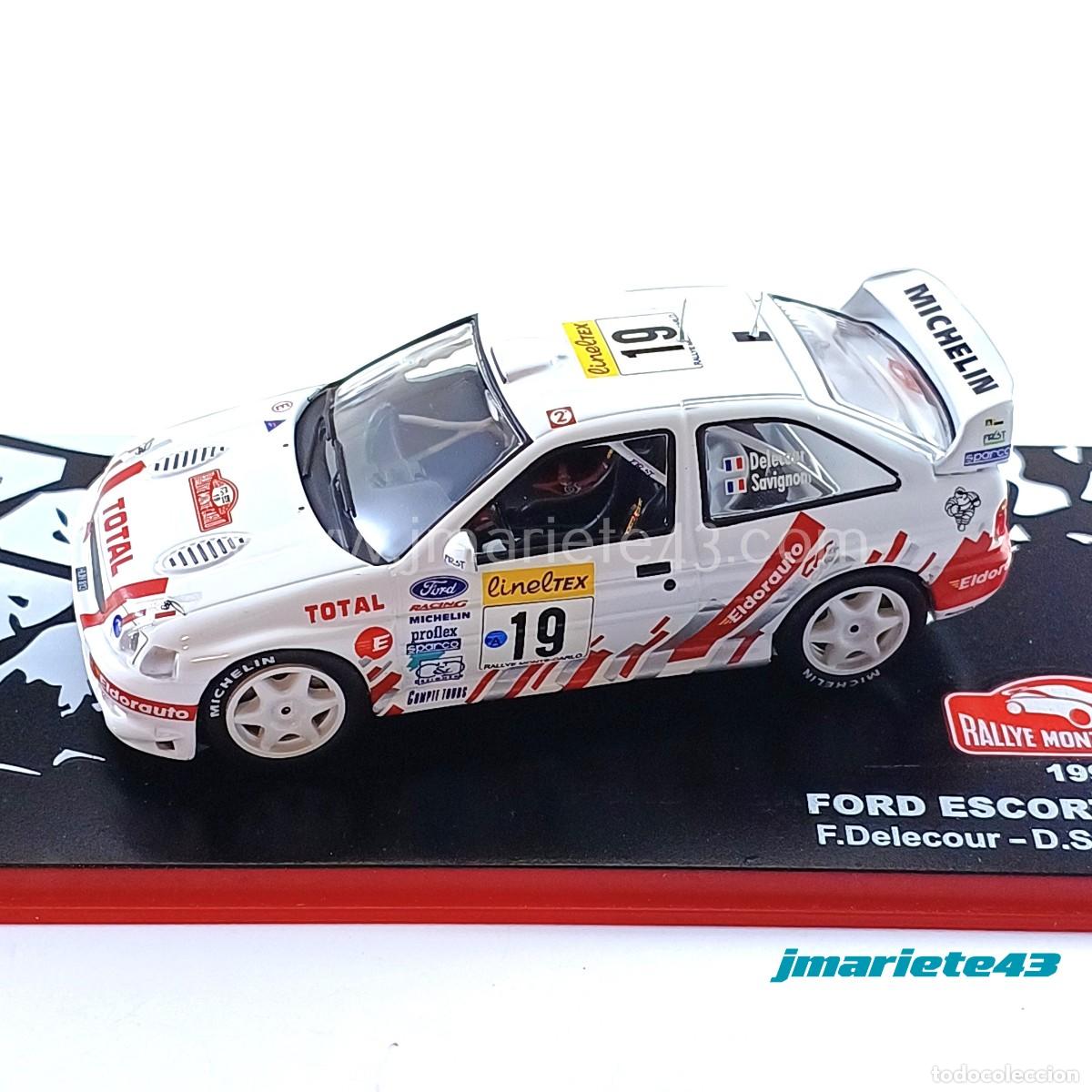 Voitures &agrave; l'&eacute;chelle: Ford Escort WRC #19 F. Delecour - D. Savignoni Rally MonteCarlo 1999 1:43