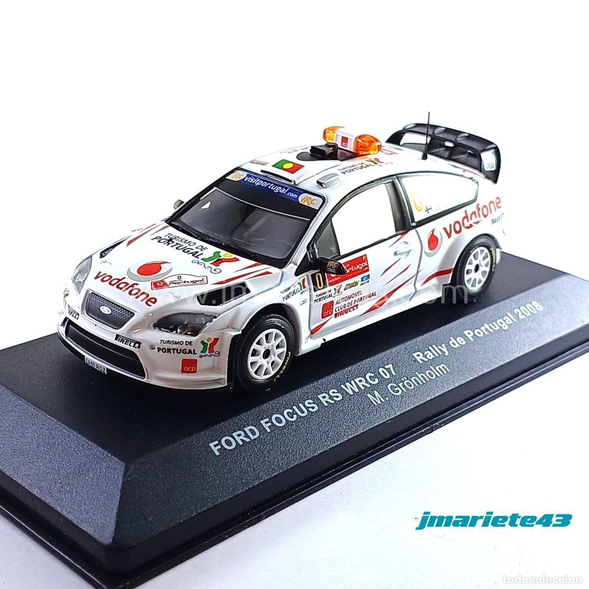Voitures &agrave; l'&eacute;chelle: Ford Focus RS WRC 07 #0 M. Gr&ouml;nholm Rally de Portugal 2008 1:43