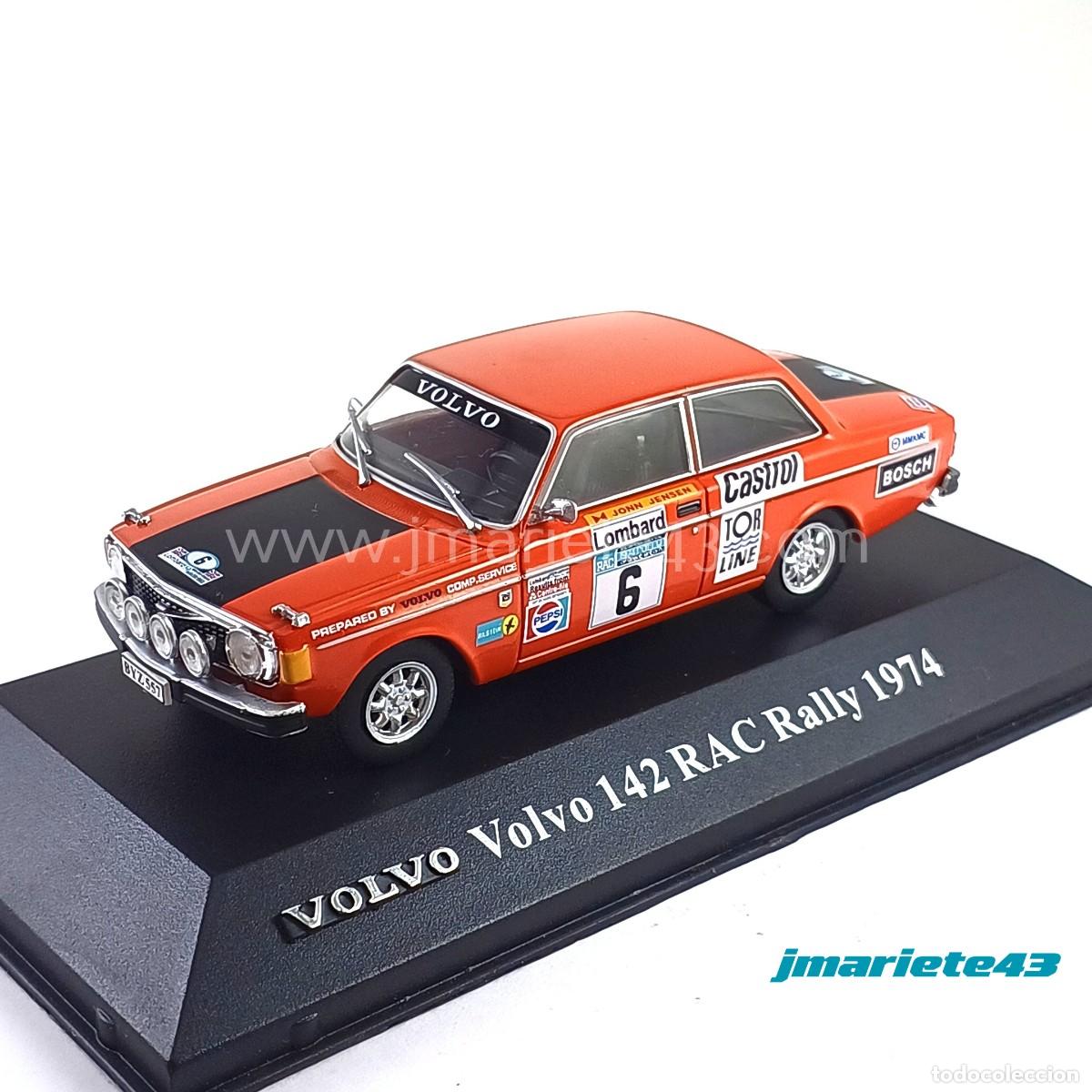 Carros em escala: Volvo 142 RAC rally car 1:43
