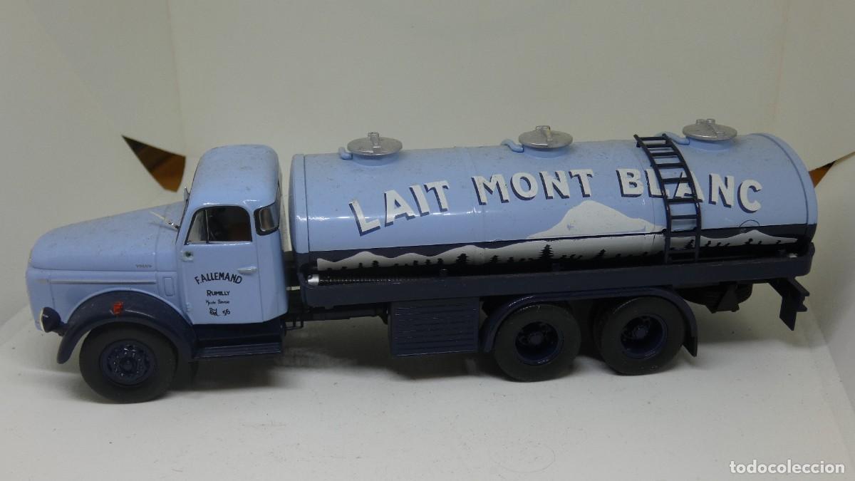 Auto in scala: CAMION IXO VOLVO N88 . LAIT MONT BLANC . FALLEMAND