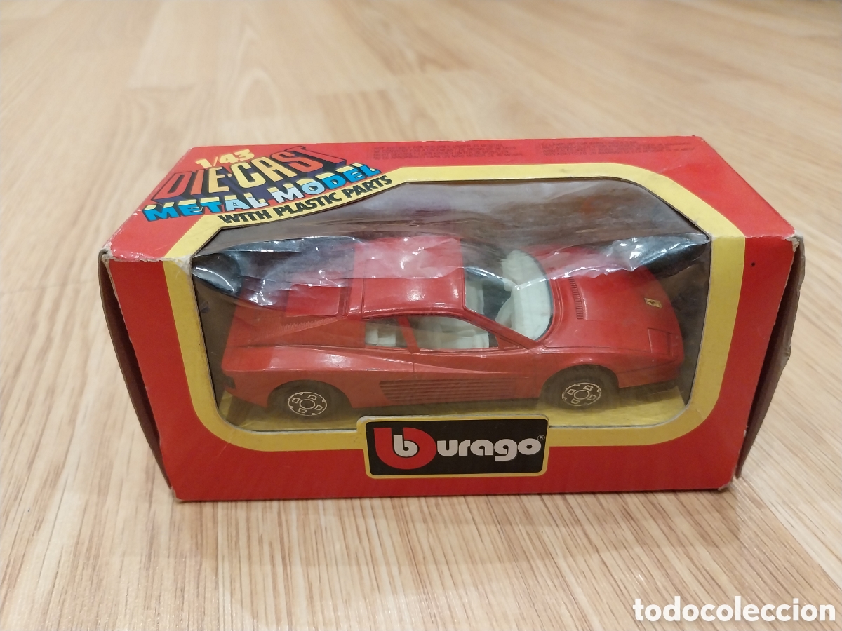 Model Cars: Ferrari Testarossa E.1/43 (1984)-cod.4157-Burago