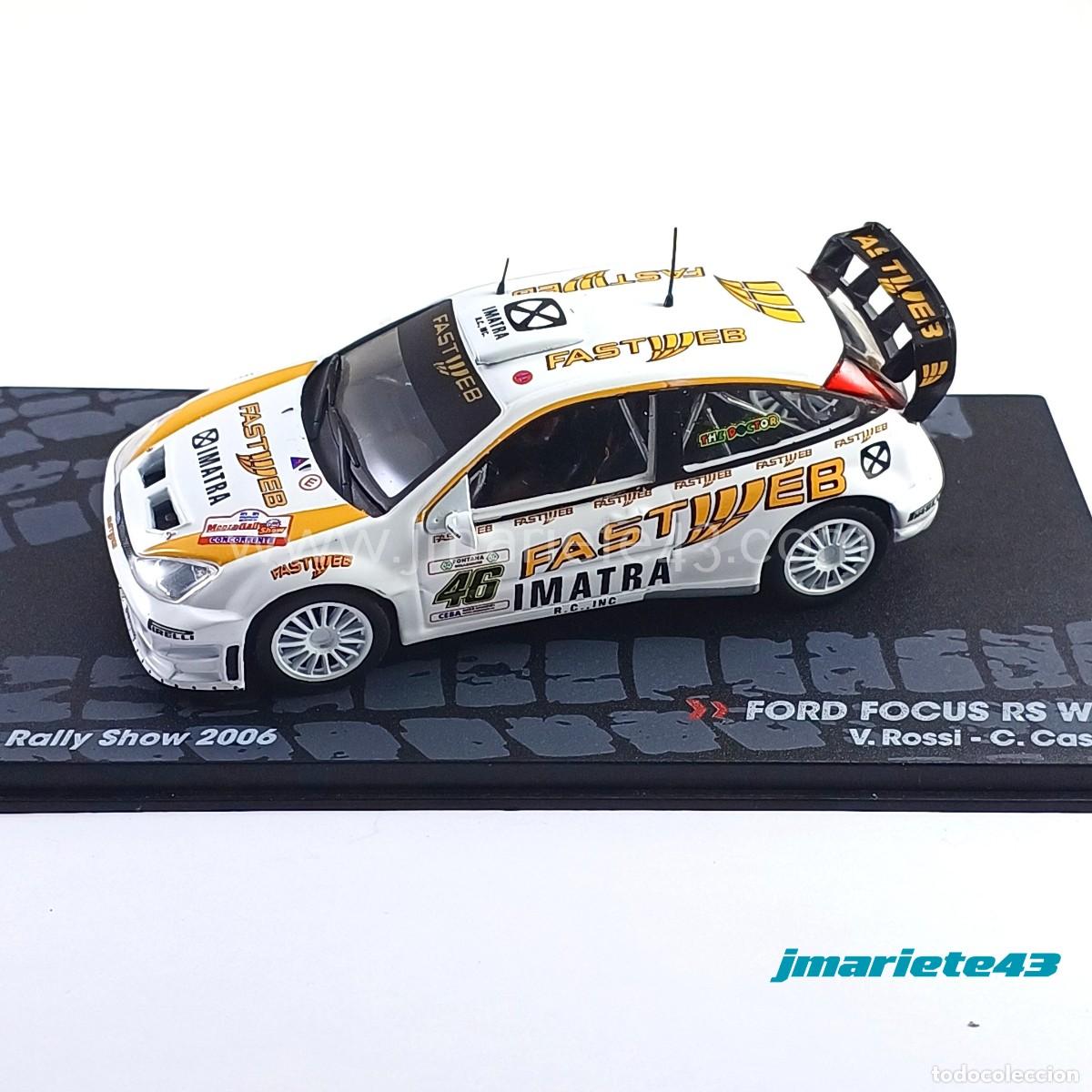 Auto in scala: Ford Focus WRC #46 V.Rossi - C.Cassina Monza 2006 1:43