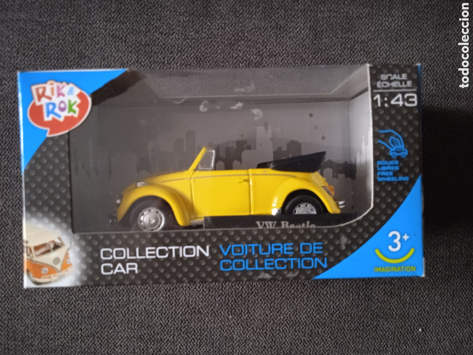 Voitures &agrave; l'&eacute;chelle: Coche wv Beetle escala 1:43 en su caja