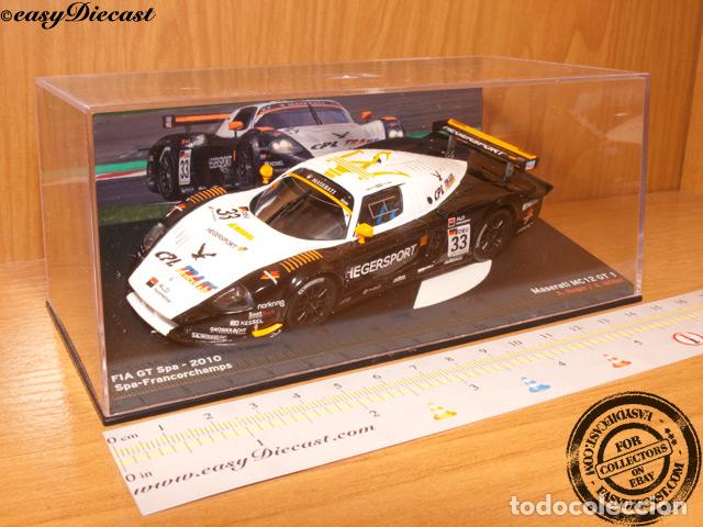 Auto in scala: MASERATI MC12 GT-1-HEGER-MULLER-1:43 FIA GT SPA 2010