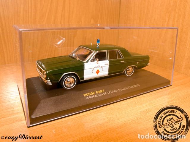 Auto in scala: DODGE DART GUARDIA CIVIL SPANISH SPAIN POLICE 1:43 1968