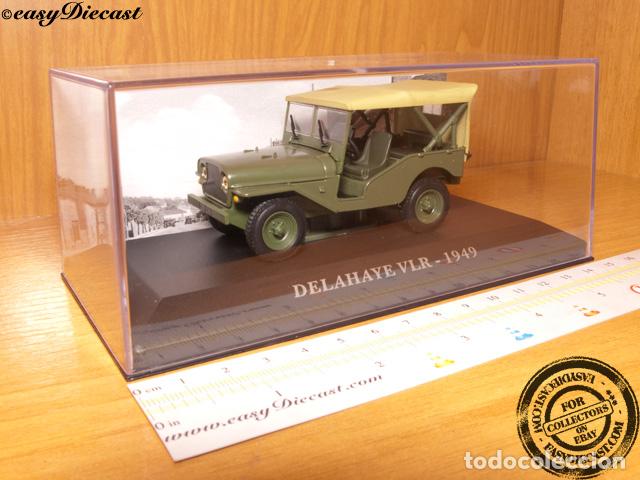 Coches a escala: DELAHAYE VLR 1949 MILITARY 1:43 MINT WITH BOX ART!!!